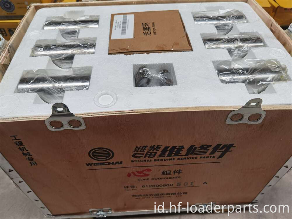 Piston dan Cylinder Liner Kit Weichai empat pencocokan untuk SDLG Piston and cylinder liner kit Weichai four matching for SDLG
